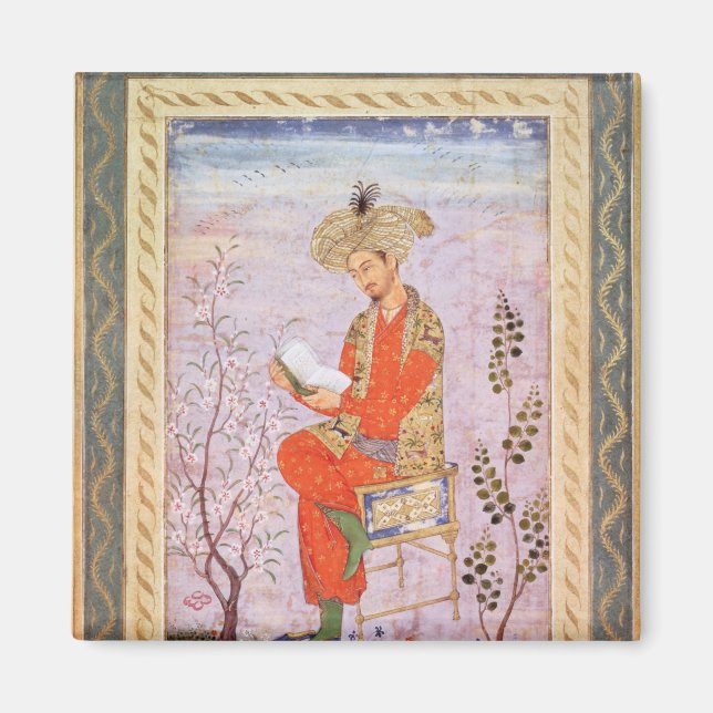 Babur Reading, Mughal Magnet (Framsidan)