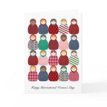 Babushka - kvinna dag