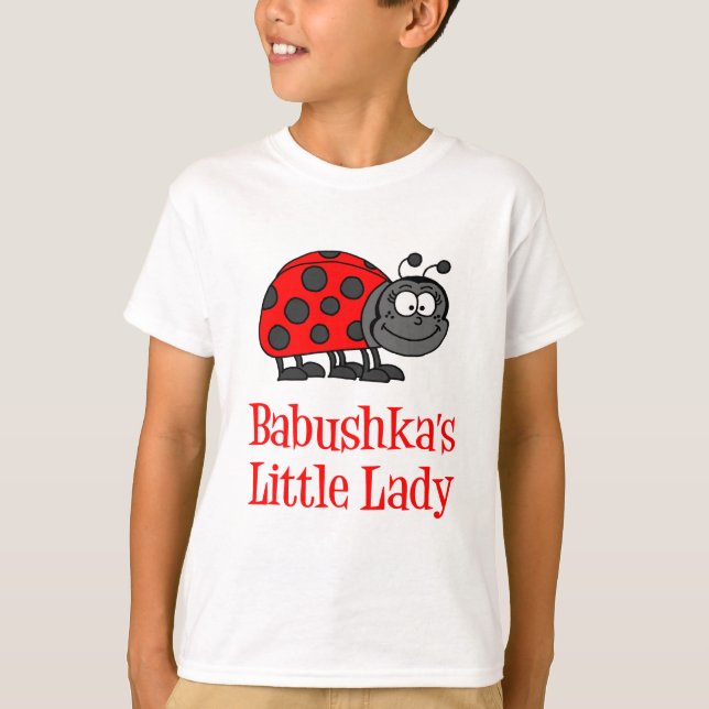 Babushka Little Dam T Shirt (Framsida)