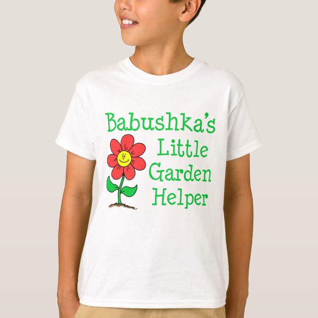 Babushka Little Garden Helper Tröja (Framsida)