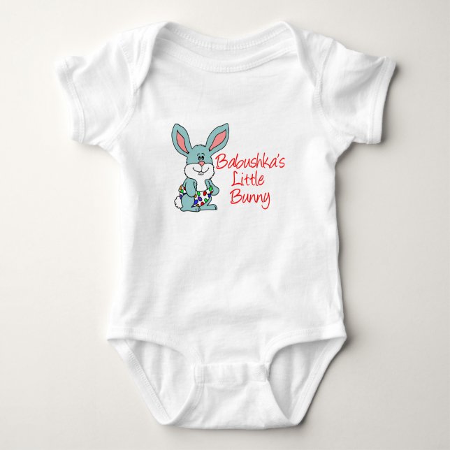 Babushka's Little Bunny T-shirt (Framsida)