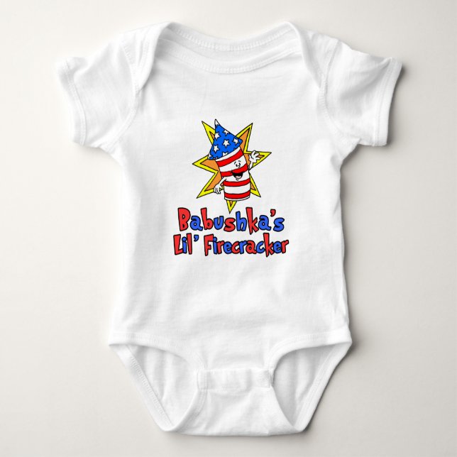 Babushka's Little Firecracker Tee (Framsida)