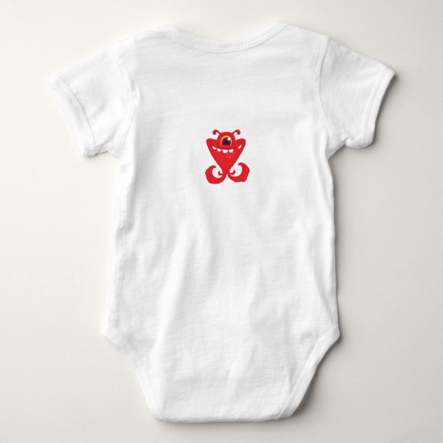 Baby (0-24M) > Bodykostymer och en-Delar T Shirt (Baksida)