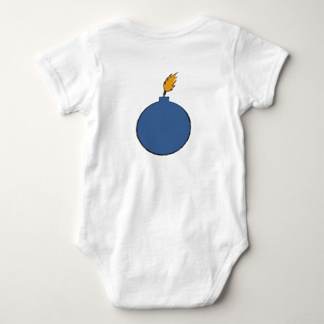 Baby (0-24M) > Bodykostymer och en-Delar T Shirt (Baksida)