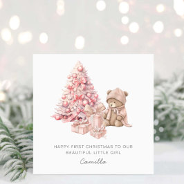 Baby 1:a julklappen, Nalle Julkort