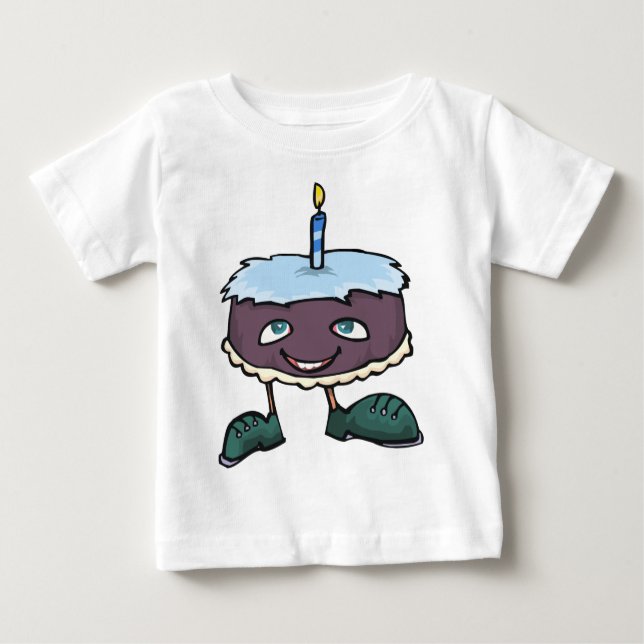 Baby 1 Åldersdag Tee (Framsida)