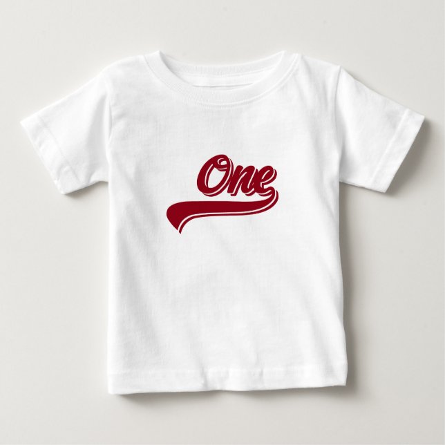 Baby 1-åriga basket T-Shirt (Framsida)
