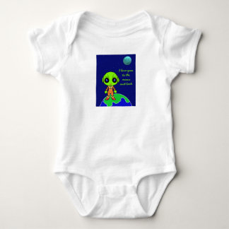 Baby 1-biet med utlänning och måne av Jo Bilder T Shirt