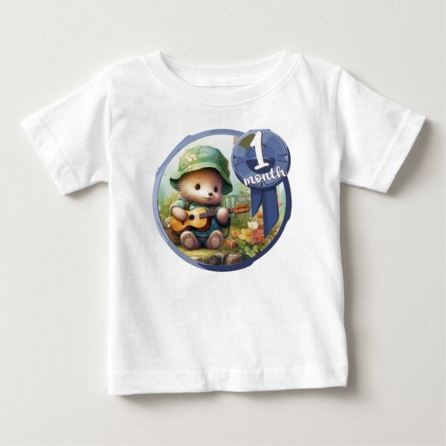 Baby - 1 month too t shirt (Framsida)