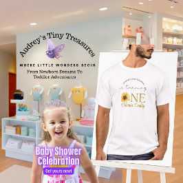 Baby 1st Birthday "Vår lilla solros" T Shirt