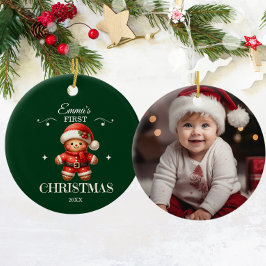 Baby 1st First jul Gingeregentligen Cookie Julgransprydnad Keramik