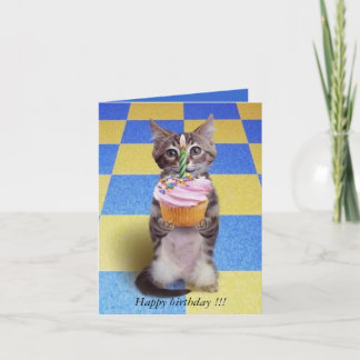 Baby 1st-födelsedag kort