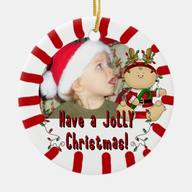 Baby 1st Jolly jultomte Ornament (Framsidan)