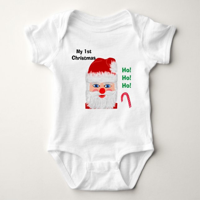 Baby 1st jul Jultomten Tee (Framsida)
