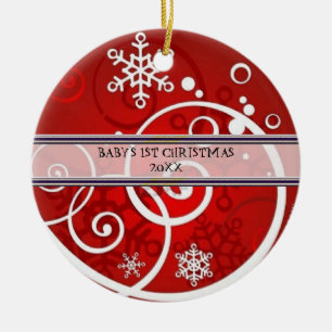 Baby 1st jul Photo Ornament Template