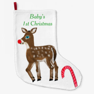 Baby 1st julren stor julstrumpa