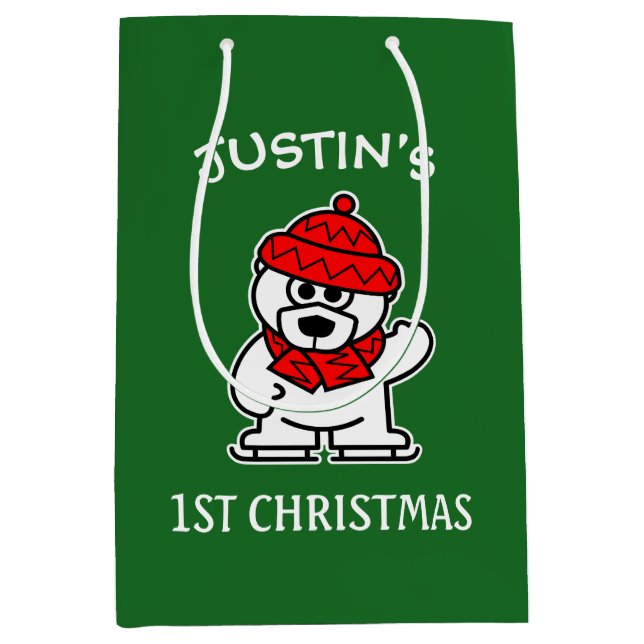 Baby 1st-polarnas söta personlig (Framsidan)