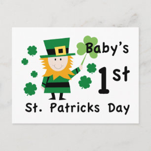 Baby 1st St. Patrick's Day Vykort