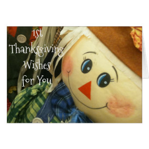 BABY ***1st THANKSGIVING** SPECIELLT kort