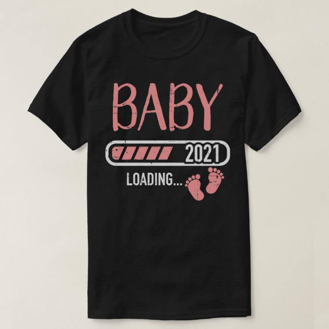 Baby 2021 - lastsedel t shirt (Design framsida)