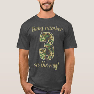 Baby 3-Gravidens aviseringskamrat T Shirt