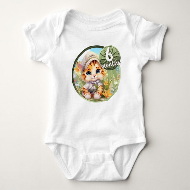 Baby - 6 months too t shirt (Framsida)