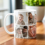 Baby 8 Photo Collage Cute Picture Instagram Kaffemugg<br><div class="desc">Start your mornings with a smile thanks to this Baby 8-Photo Collage Instagram-Style Coffee Mug. Featuring eight of your favorite baby photos in a trendy square grid layout inspired by social media, this custom mug is a heartwarming way to show off your little one’s sweetest moments. Add your baby’s name,...</div>