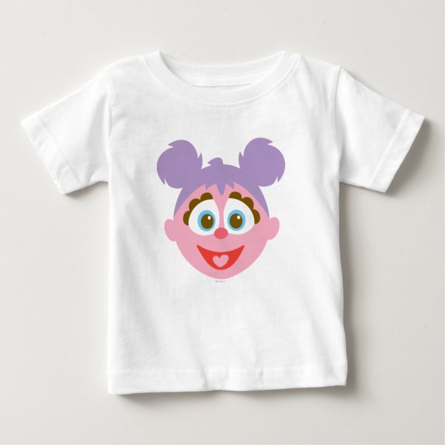 Baby Abby Cadabby Big Ansikte T-shirt (Framsida)