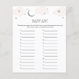 Baby ABC-babyvisningsspel