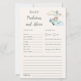 Baby Advice and Predictions Game Can Bearly Wait