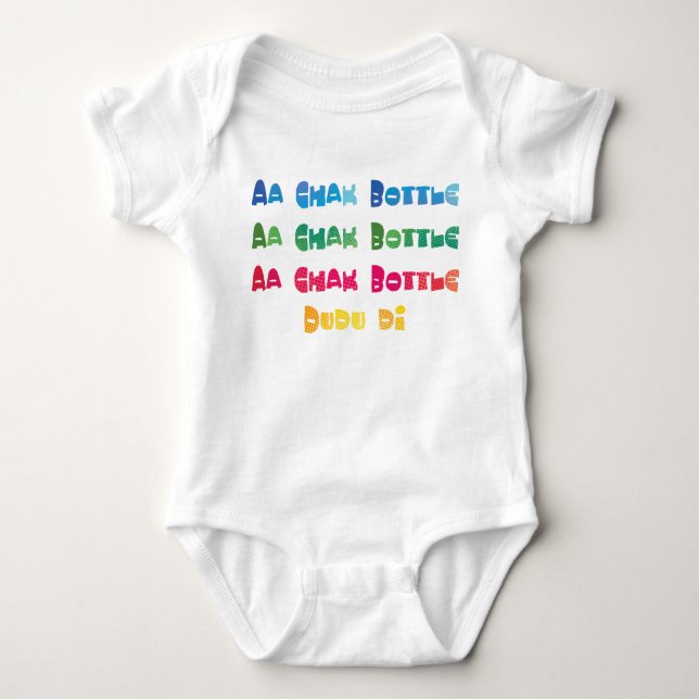 Baby - Ah Chak flaska Tee Shirt (Framsida)