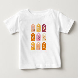 baby alfabet t shirt