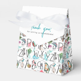 Baby Alfabetet ABC Baby Shower Inbjudan Presentaskar