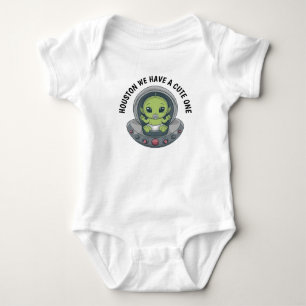 Baby Alien i UFO T Shirt