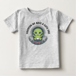 Baby Alien i UFO T Shirt