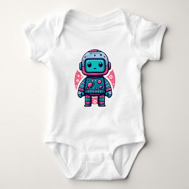 Baby Alien Stiker T Shirt (Framsida)