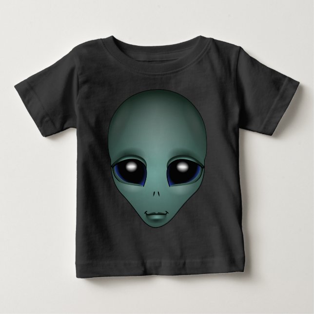 Baby Alien Tröja Söt Alien Baby Tröja (Framsida)