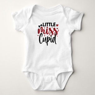 Baby Alla hjärtans dag, lilla fröken Cupid Baby Bo T Shirt
