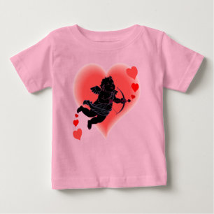 Baby Alla Hjärtans Dags Tröja Ekologisk Cupid Baby