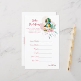 Baby Alligator Kläckning Blommig Förutsägelse Spel