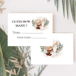Baby andas kaffe Greenery. Hur många är det? Tilläggskort