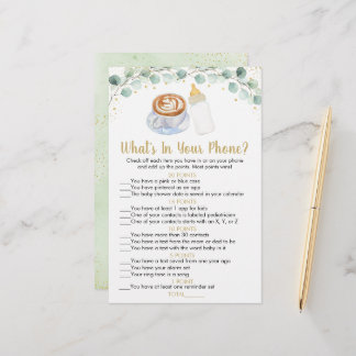 Baby andas kaffe i ditt Mobila spel