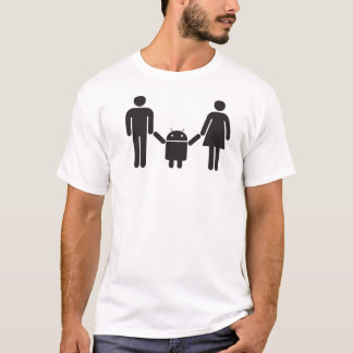 Baby android tee