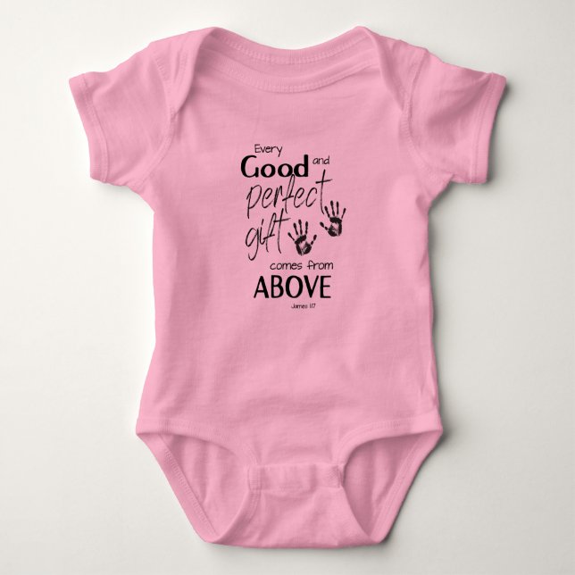 BABY ANGEL BODY KOSTYM-JAMES 1:17 T SHIRT (Framsida)