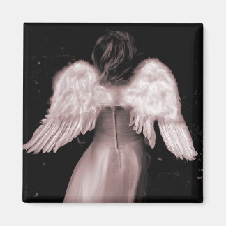 Baby Angel Breaking Free Magnet