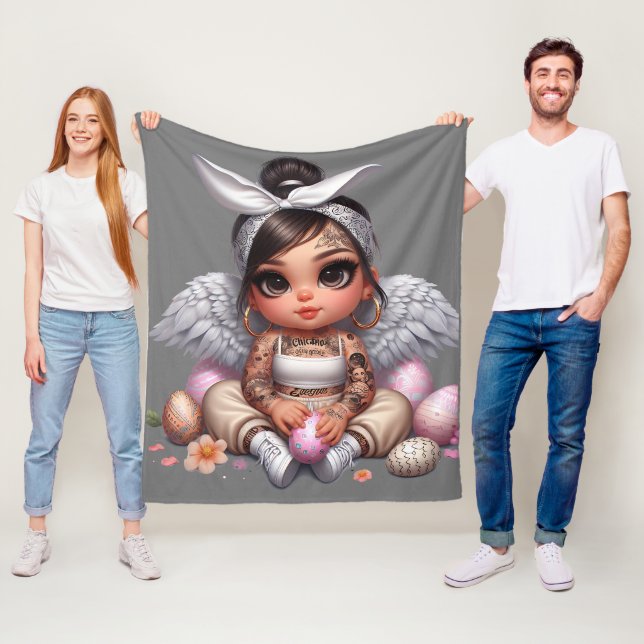 Baby Angel Fleece Blanket (På plats)