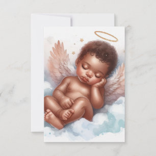Baby Angel nyfödd kort