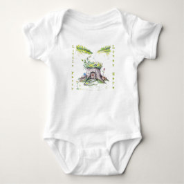 Baby Änglahus Kroppsoverall T Shirt