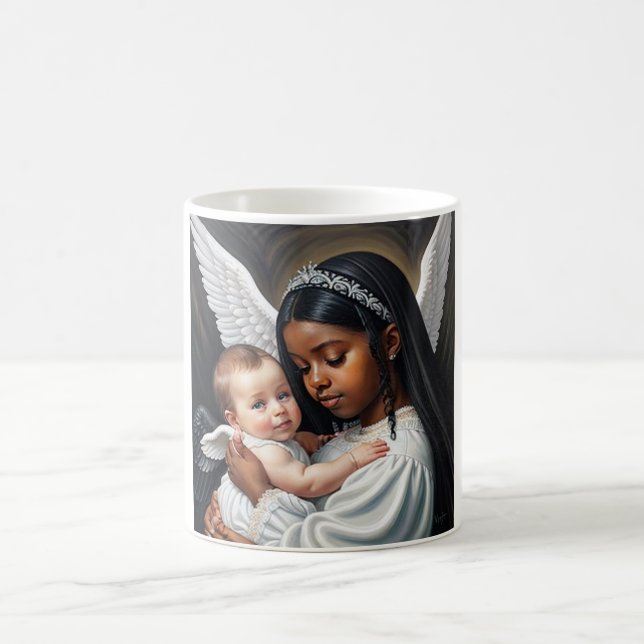 baby änglar kaffemugg (Center)