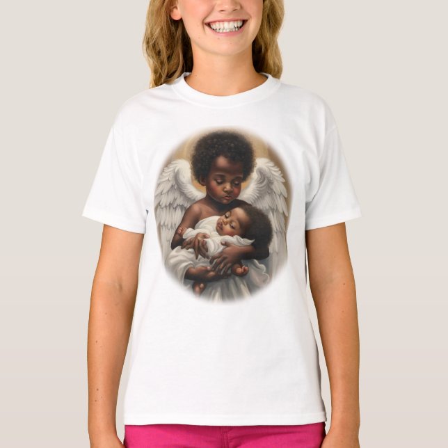 Baby Änglar T Shirt (Framsida)